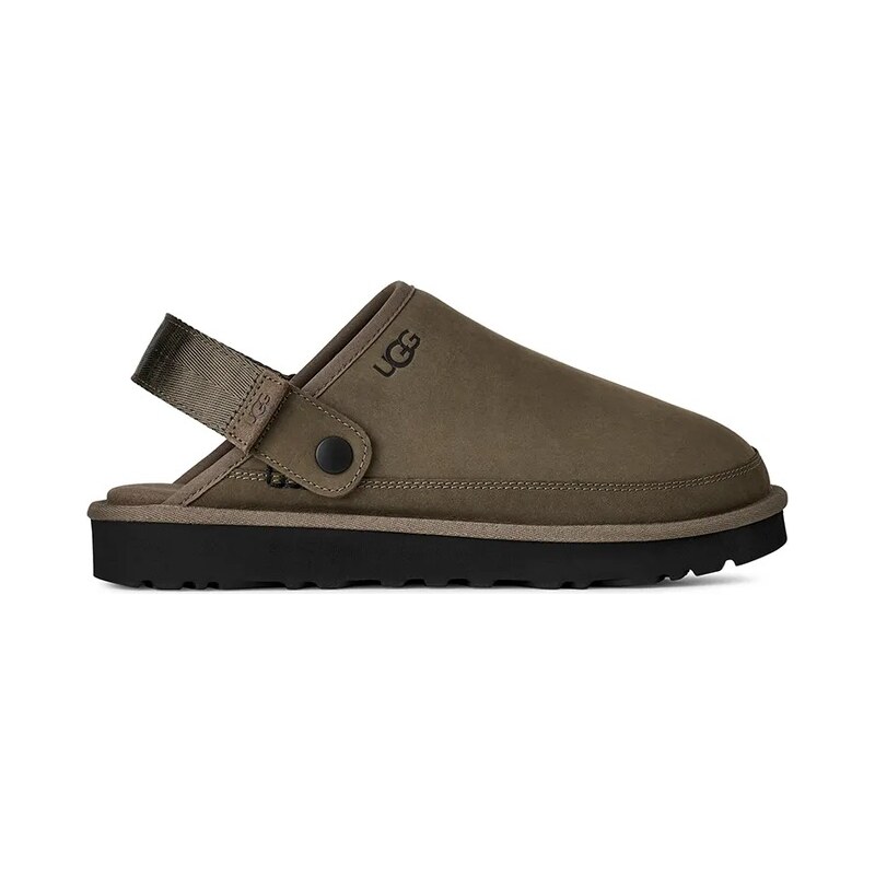 Semišové pantofle UGG M Goldencoast Clog II Nubuck