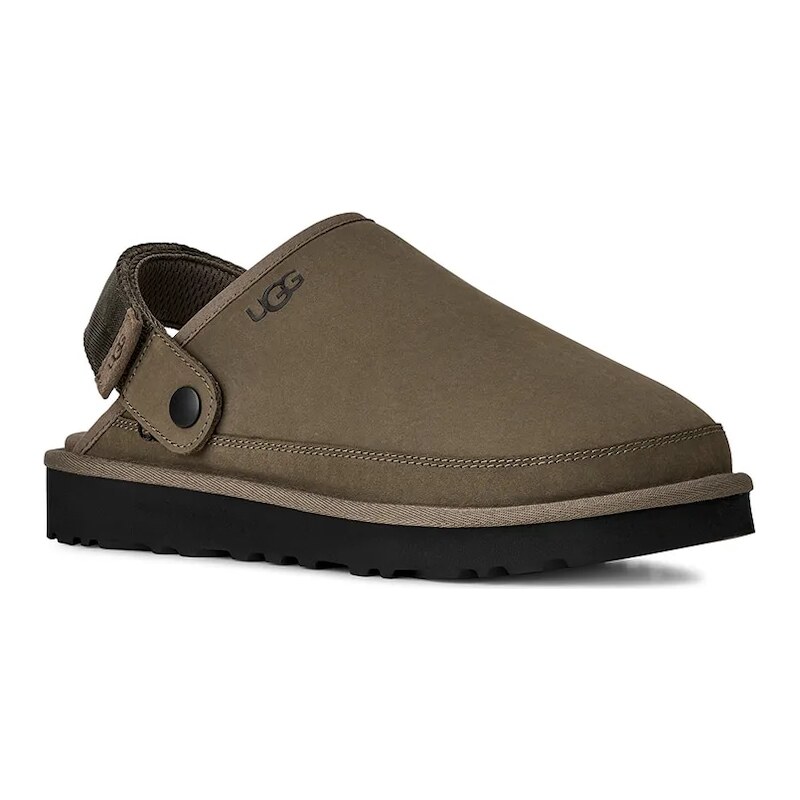 Semišové pantofle UGG M Goldencoast Clog II Nubuck