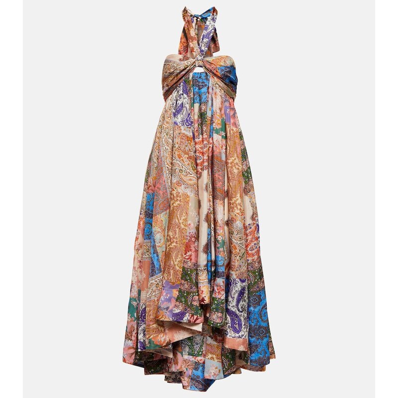 Zimmermann Devi printed silk maxi dress