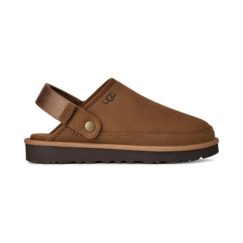 UGG Nubukové pantofle UGG M Goldencoast Clog II Nubuck