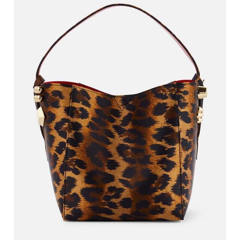 Christian Louboutin Cabachic Mini satin bucket bag
