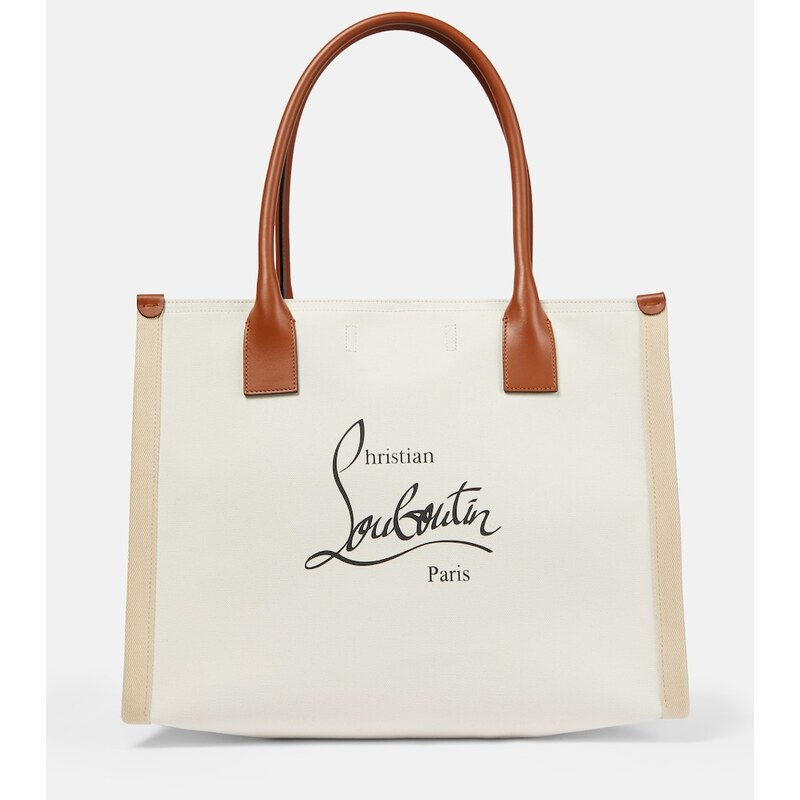 Christian Louboutin Nastroloubi Large canvas tote bag