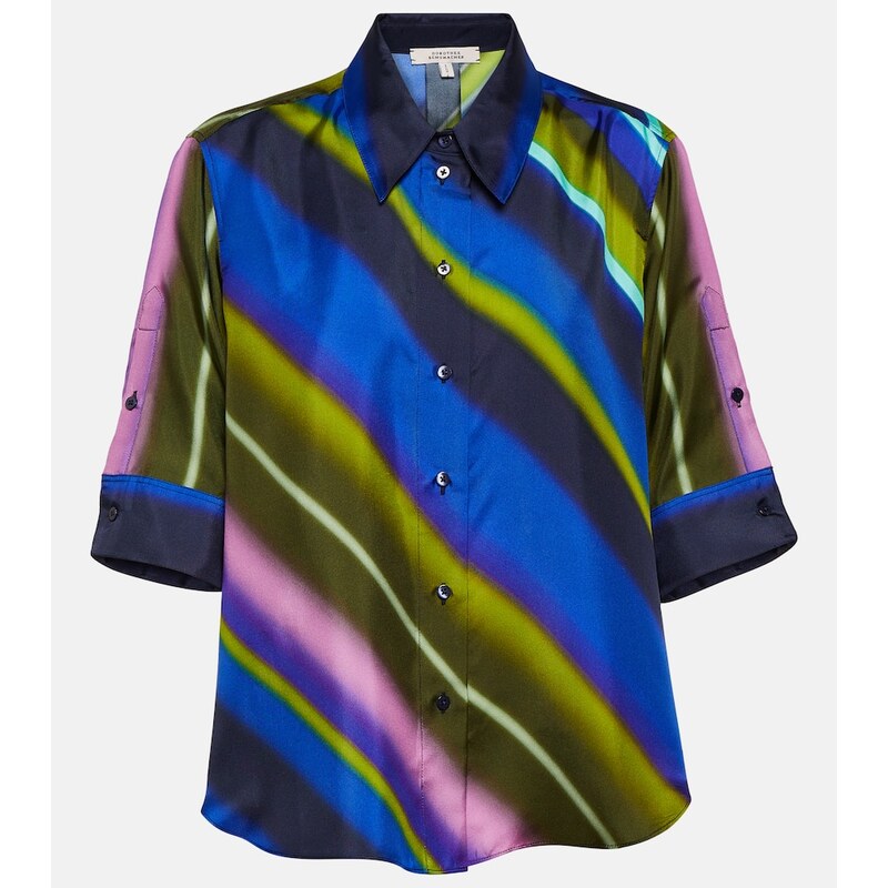 Dorothee Schumacher Striped silk twill blouse