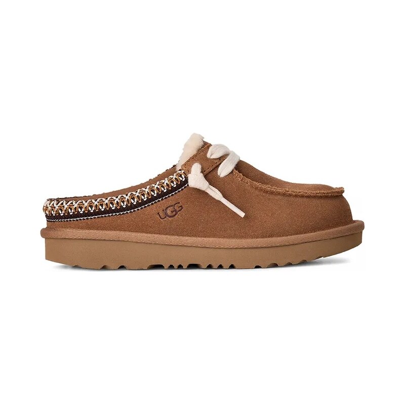 UGG Dětské semišové papuče UGG TASMAN MULE