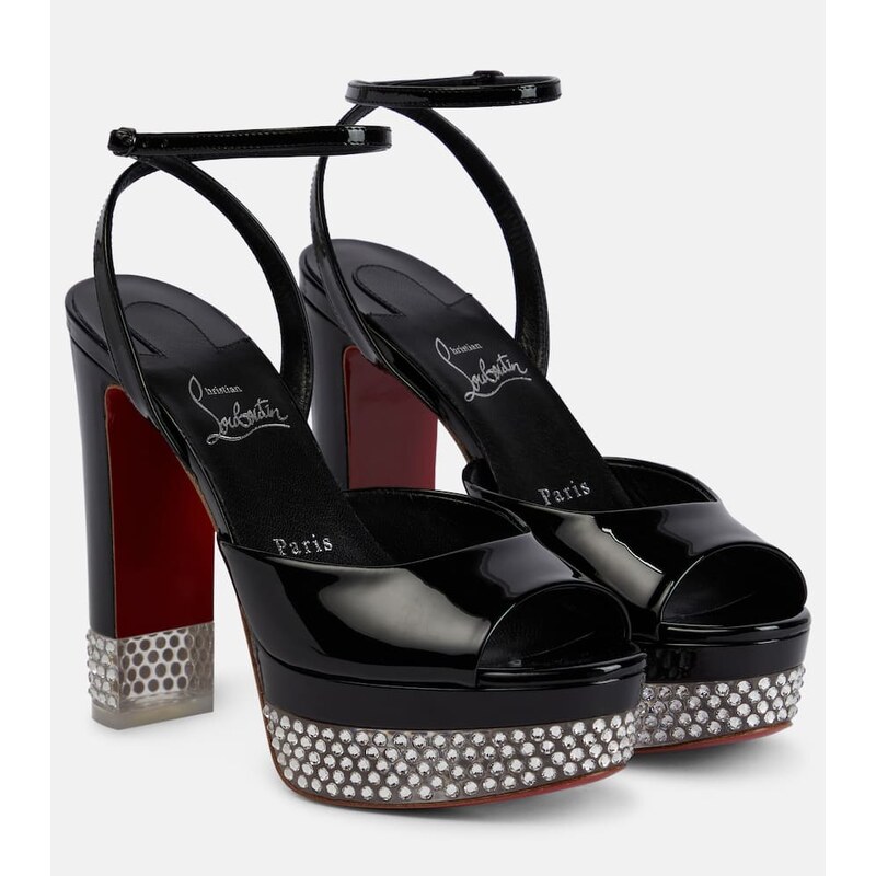 Christian Louboutin Cassandrina Alta 130 embellished sandals