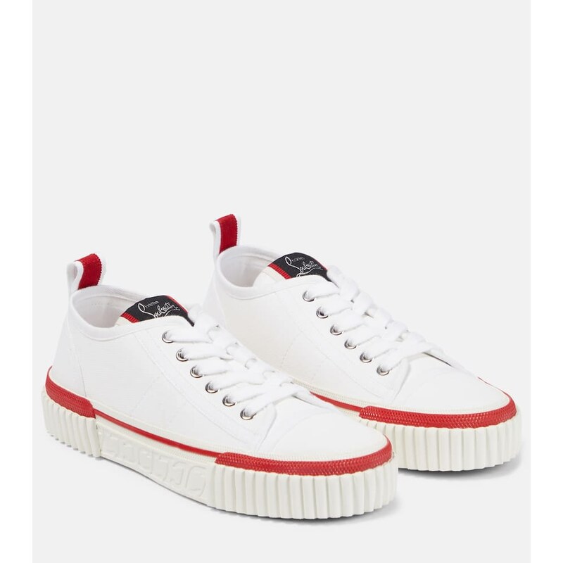 Christian Louboutin Pedro canvas sneakers