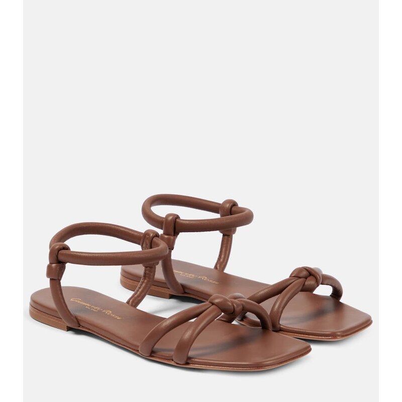 Gianvito Rossi Juno leather sandals