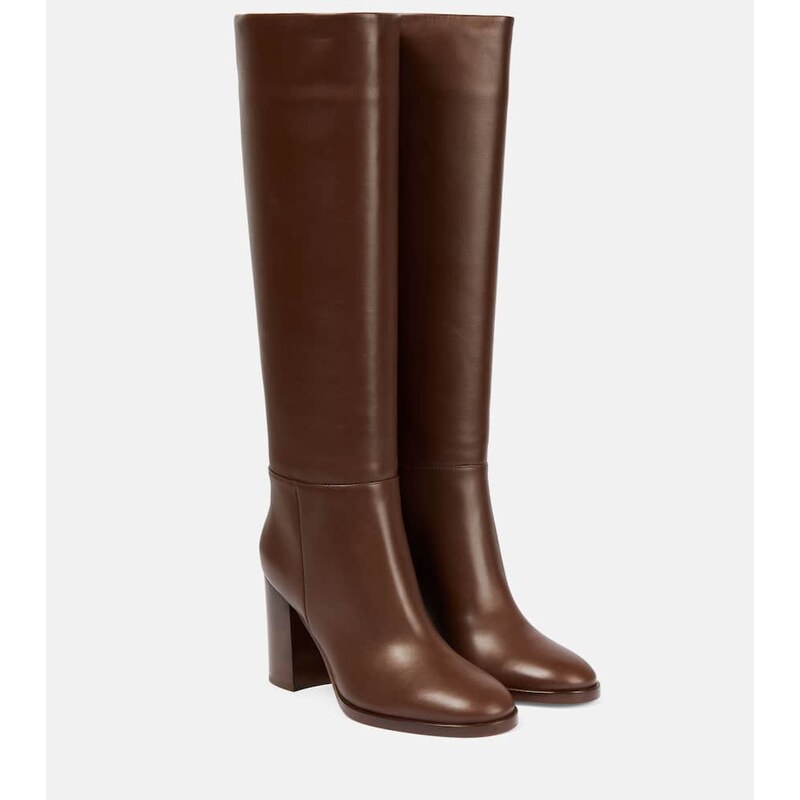 Gianvito Rossi Santiago knee-high leather boots