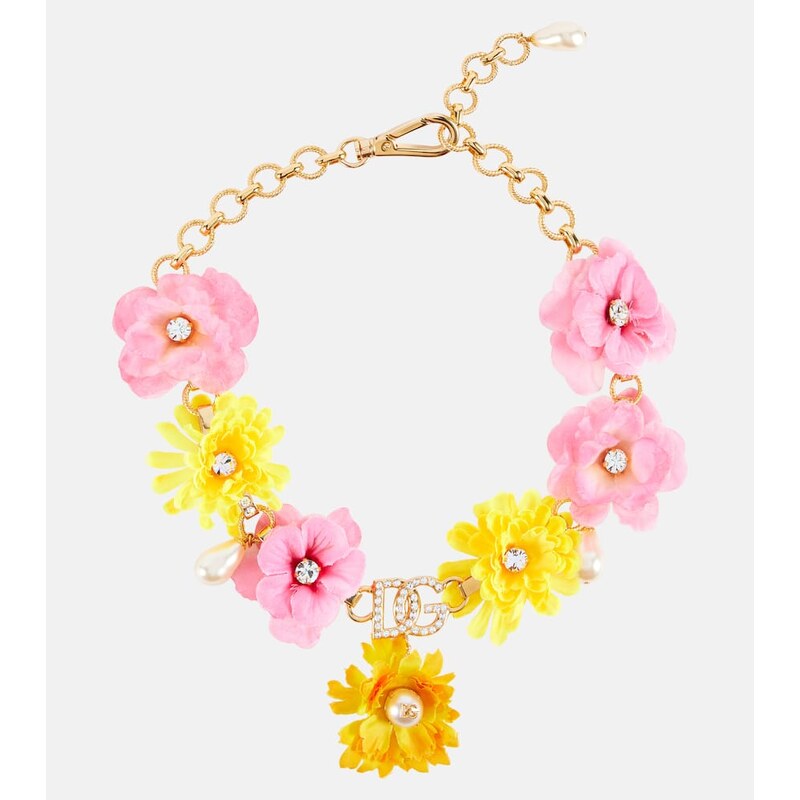 Dolce&Gabbana Portofino embellished necklace