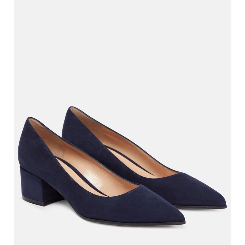 Gianvito Rossi Piper suede pumps