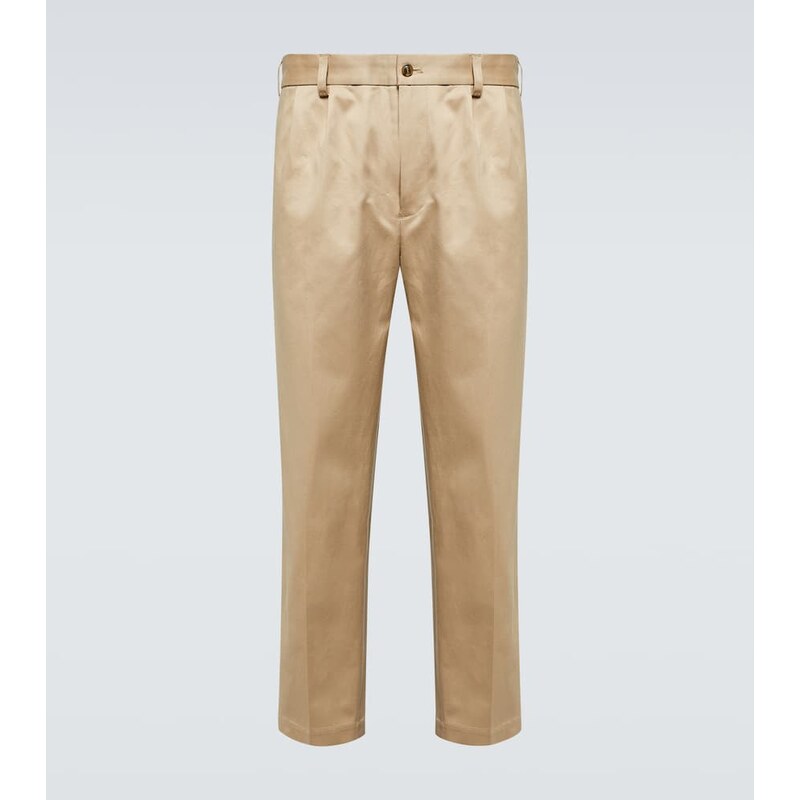 Junya Watanabe Cotton gabardine straight pants