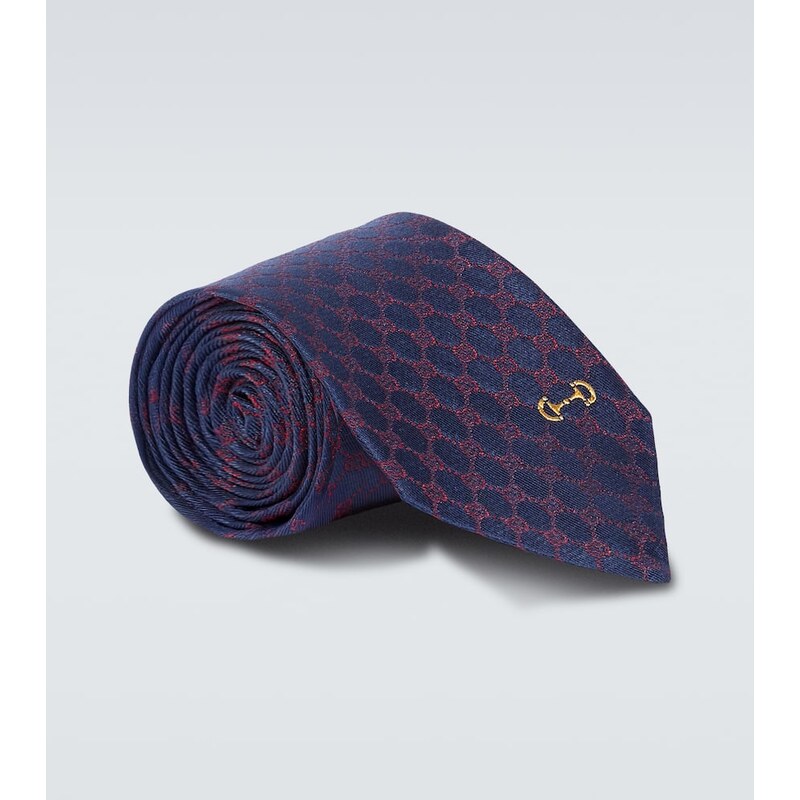 Gucci GG silk jacquard tie