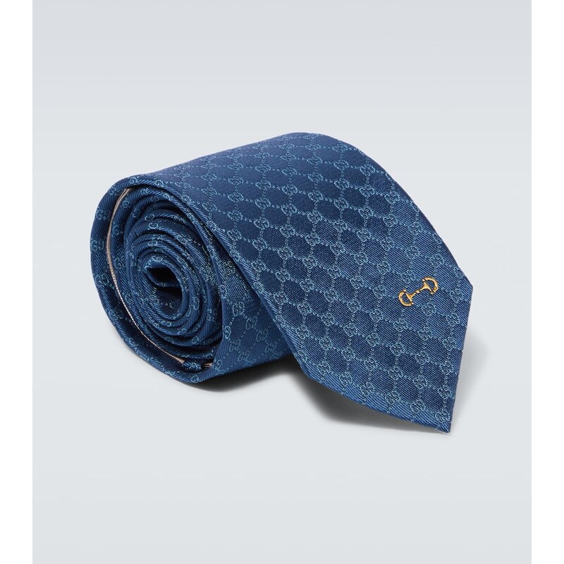 Gucci GG silk jacquard tie