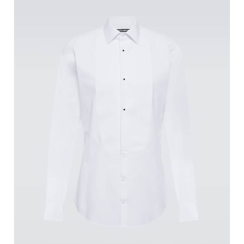 Dolce&Gabbana Tuxedo cotton poplin shirt