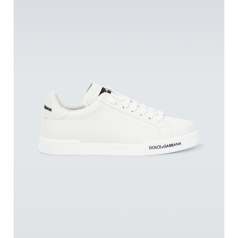 Dolce&Gabbana Logo leather sneakers