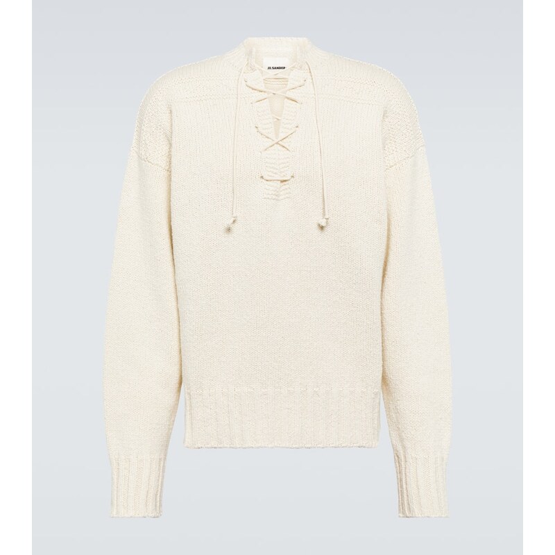 Jil Sander Wool and silk sweater