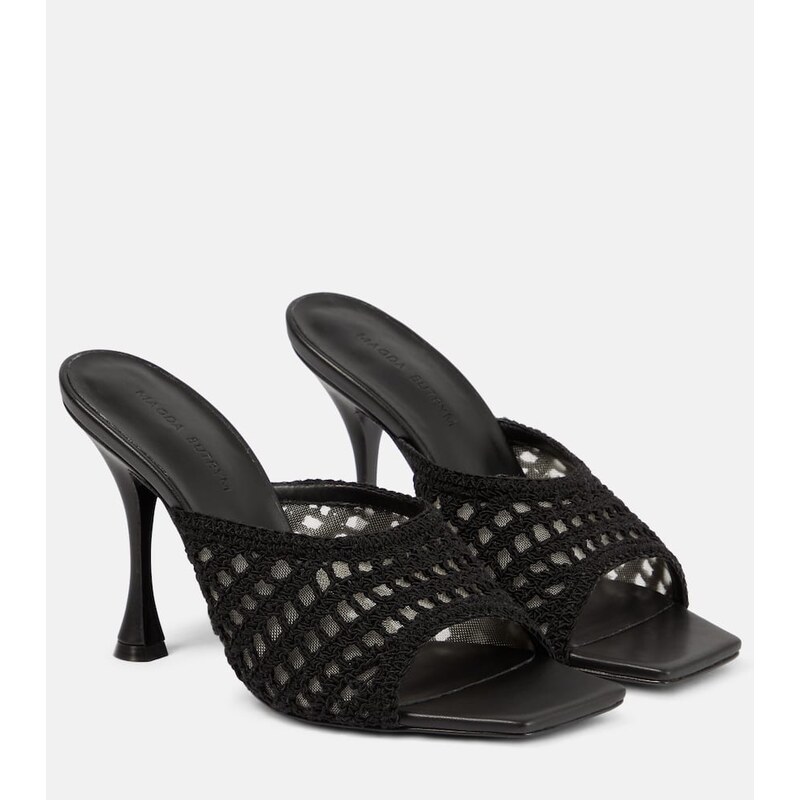 Magda Butrym Crystal-embellished mules