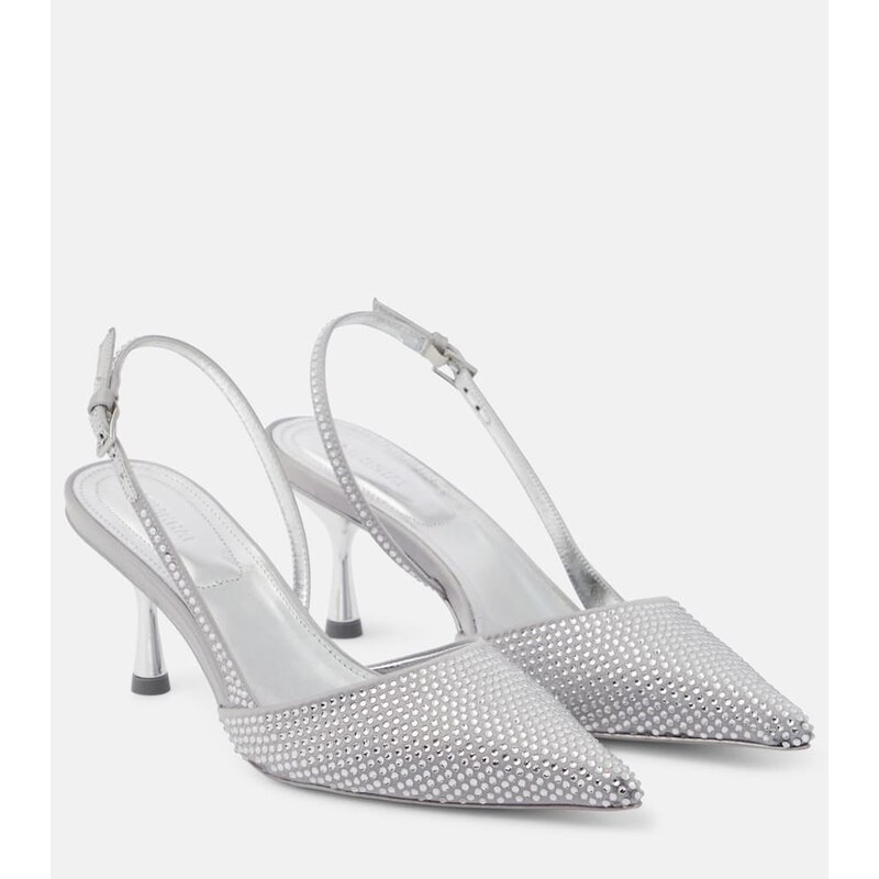 Simkhai Dylan embellished slingback pumps