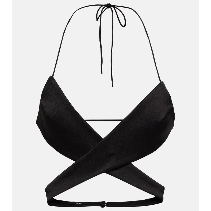 Alex Perry Hudson halterneck bra top
