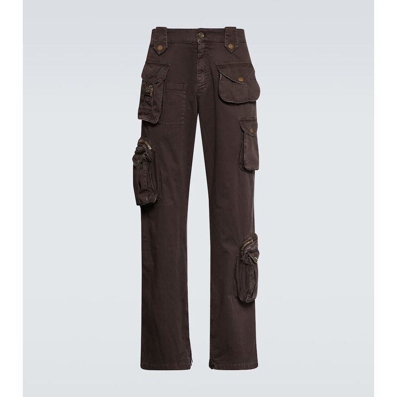 Dolce&Gabbana Mid-rise straight cargo pants