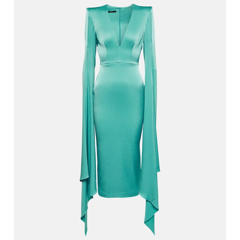 Alex Perry CrÃªpe midi dress