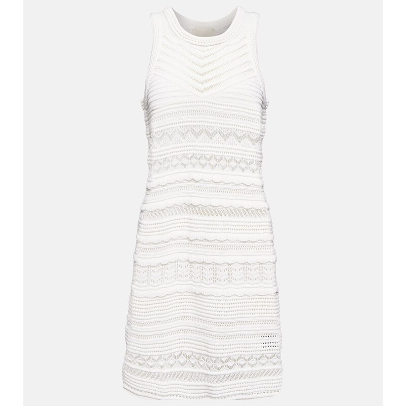 Isabel Marant Crochet cotton-blend minidress