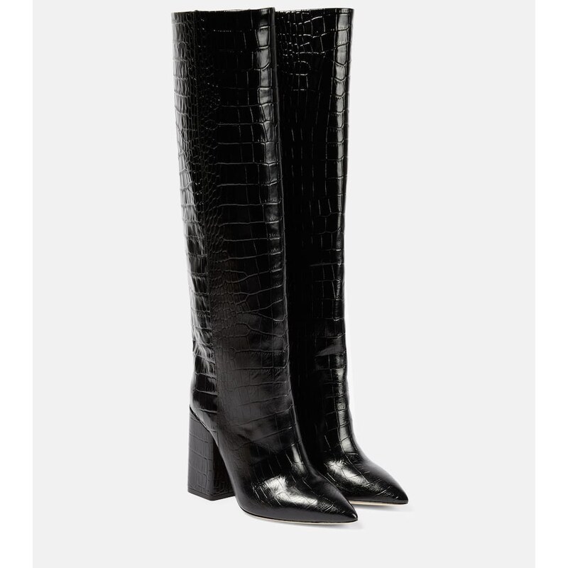 Paris Texas Anja leather knee-high boots