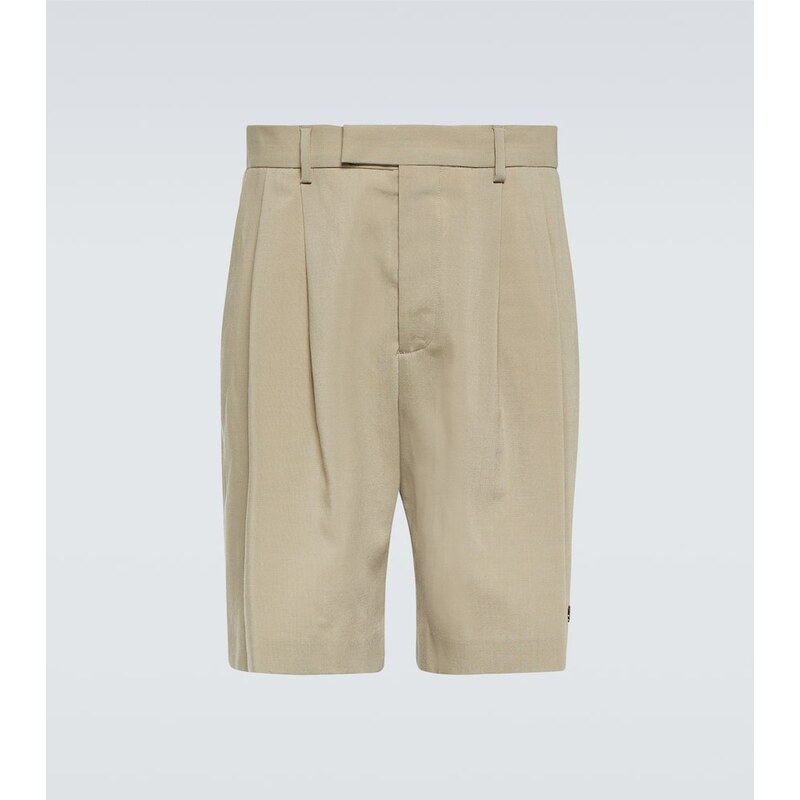 Amiri Wool-blend Bermuda shorts