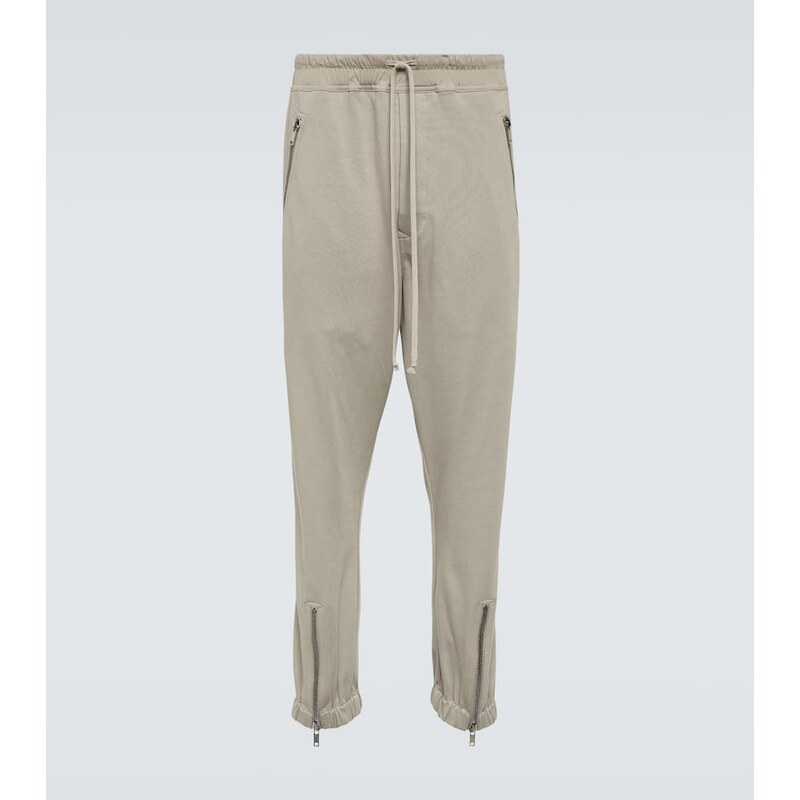 Rick Owens Cotton jersey sweatpants