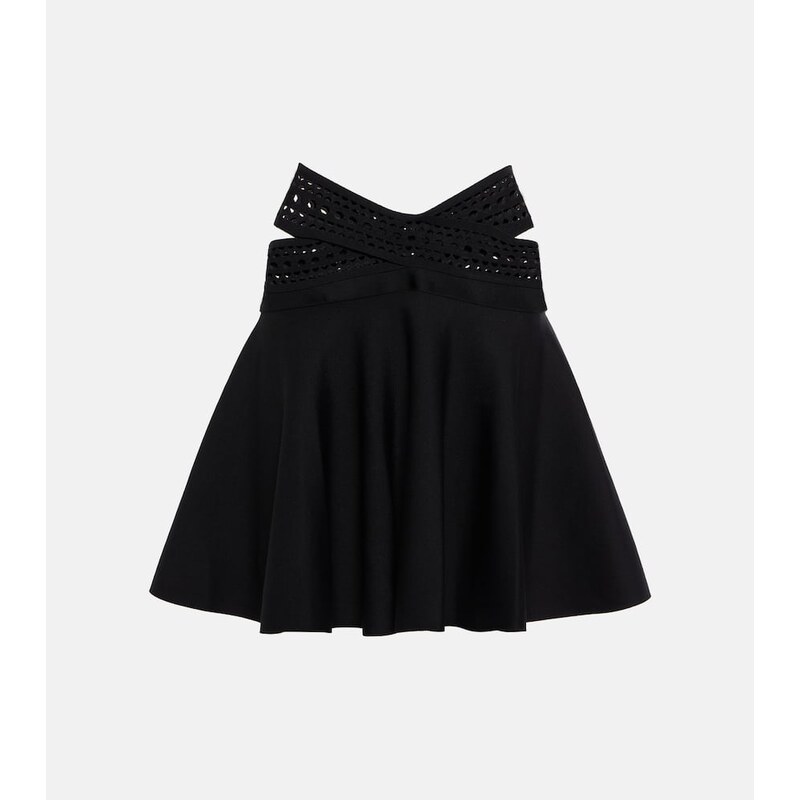 Alaïa Vienne high-rise miniskirt
