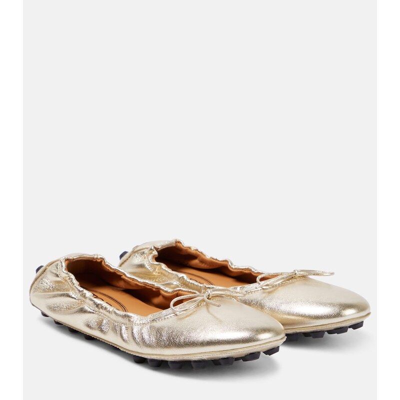 Tods Leather ballet flats