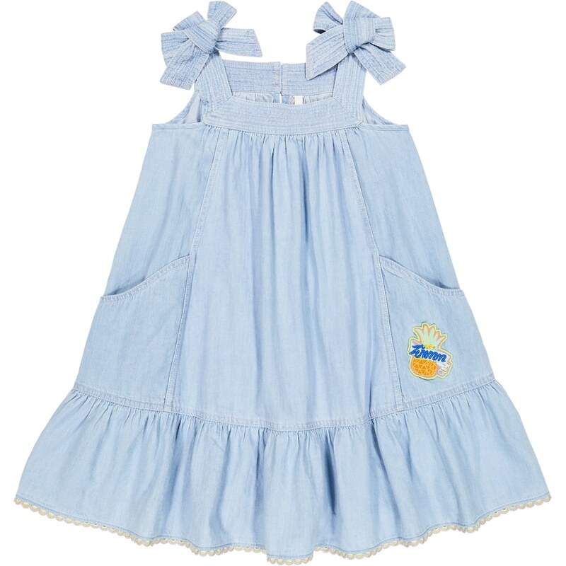 Zimmermann Kids Halcyon denim dress