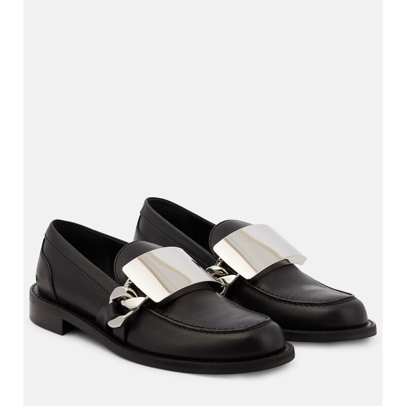 JW Anderson Gourmet Chain leather loafers