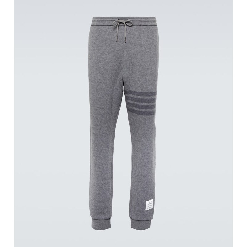 Thom Browne 4-Bar wool-blend sweatpants