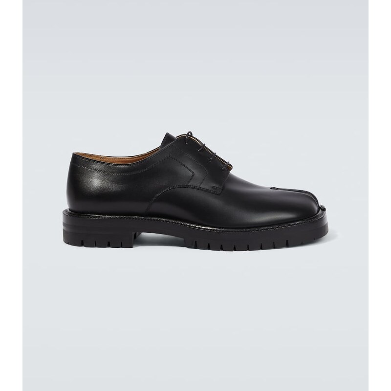 Maison Margiela Tabi leather Derby shoes
