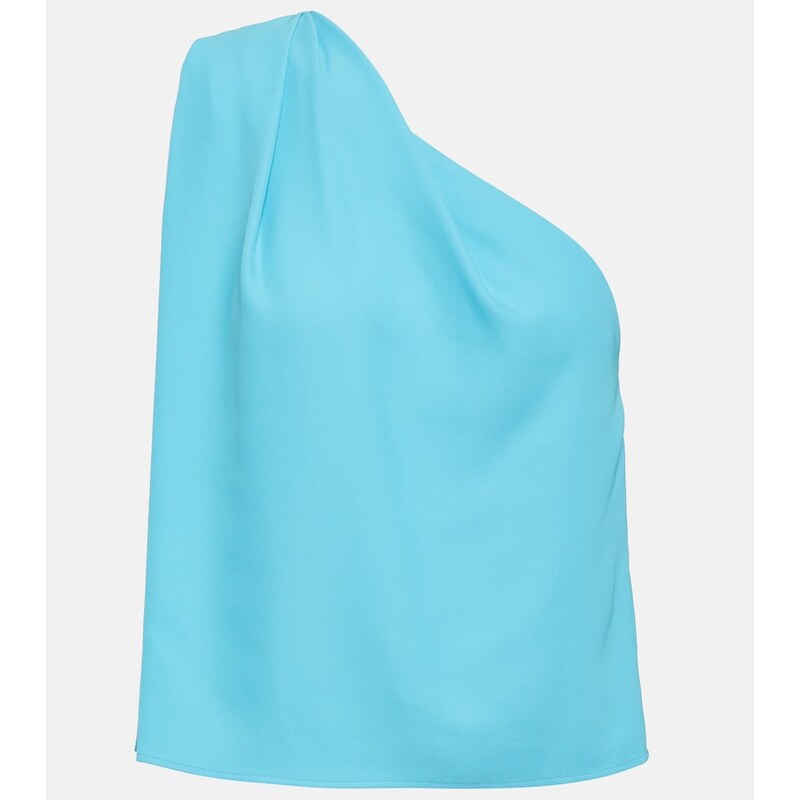 The Sei One-shoulder crÃªpe top