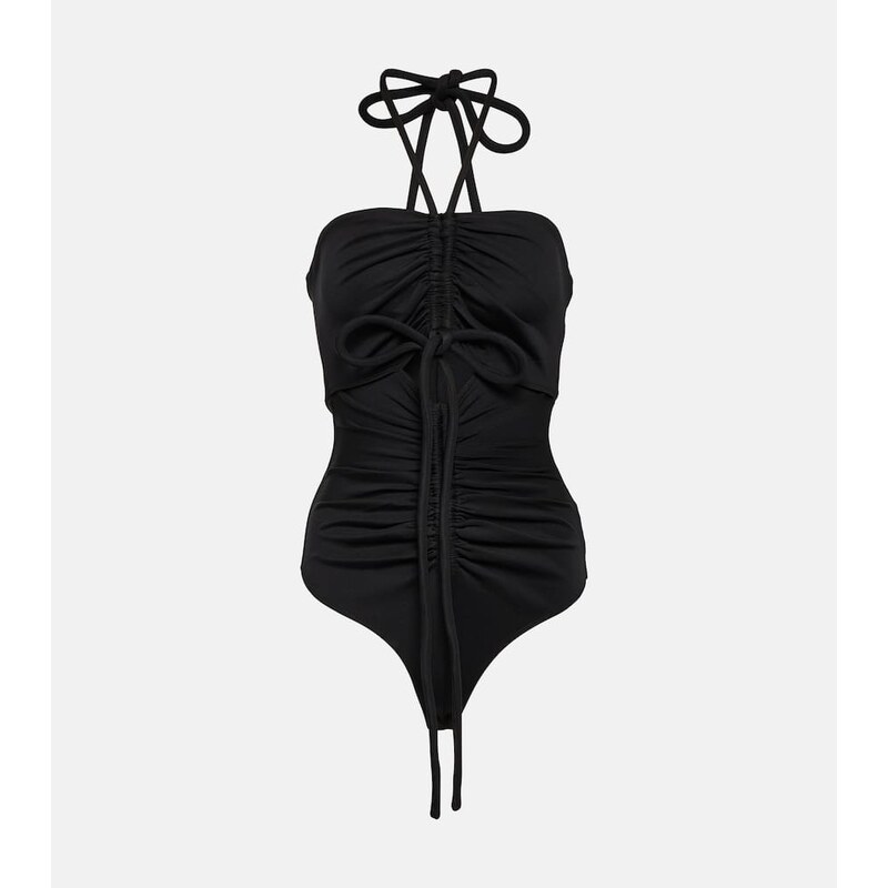 Proenza Schouler Compact jersey ruched bodysuit
