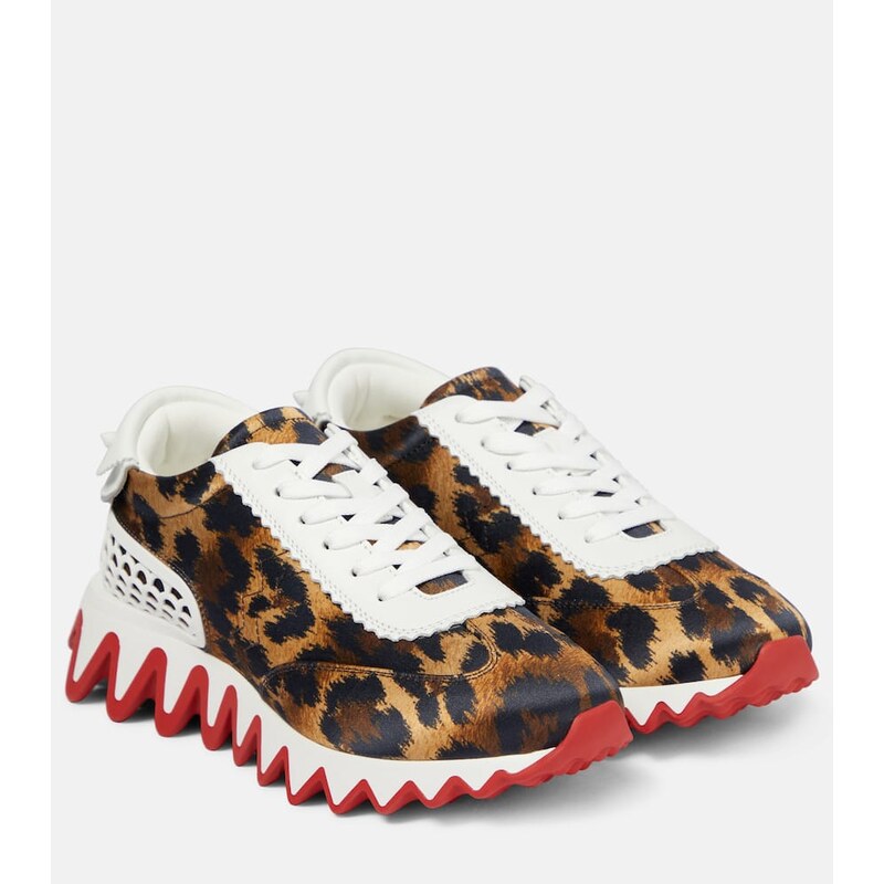 Christian Louboutin Loubishark leopard-print sneakers