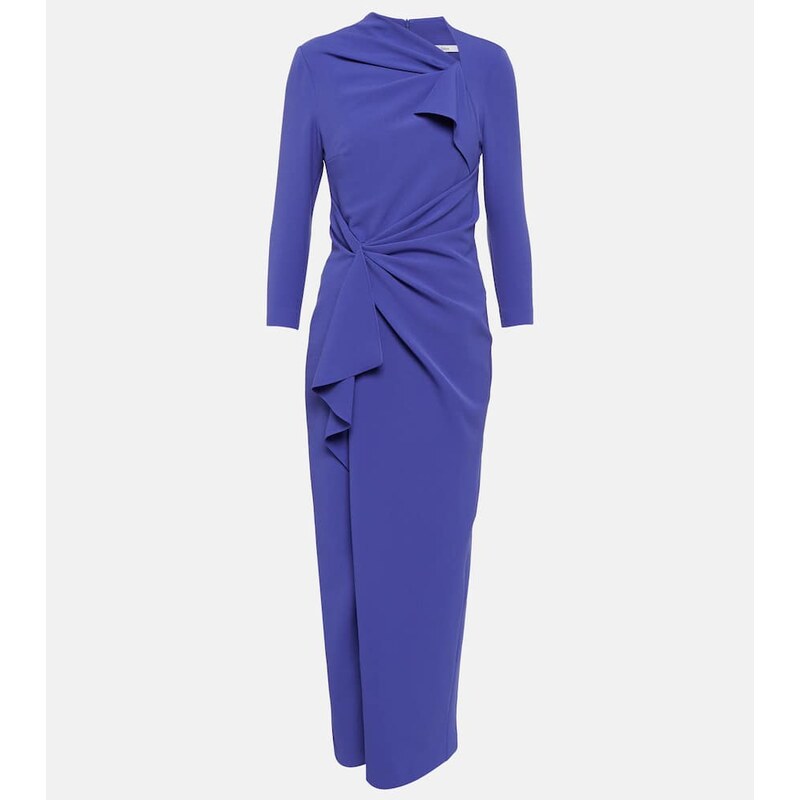 Safiyaa Avery crÃªpe maxi dress