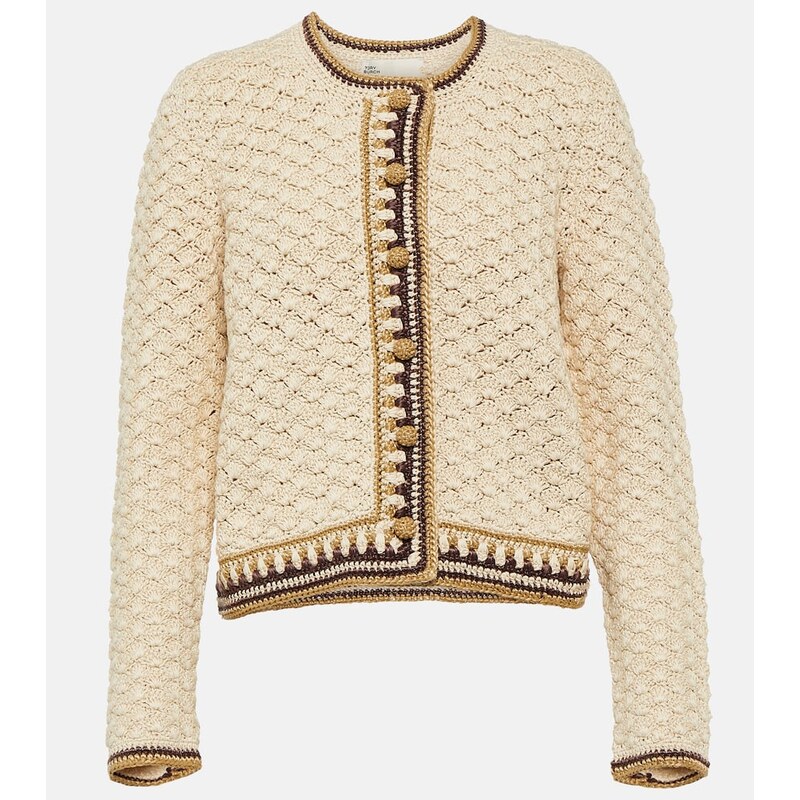 Tory Burch Cotton-blend cardigan