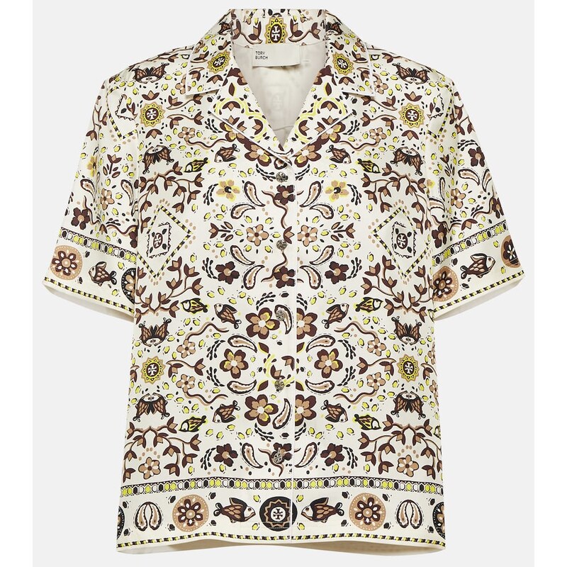 Tory Burch Printed silk shirt