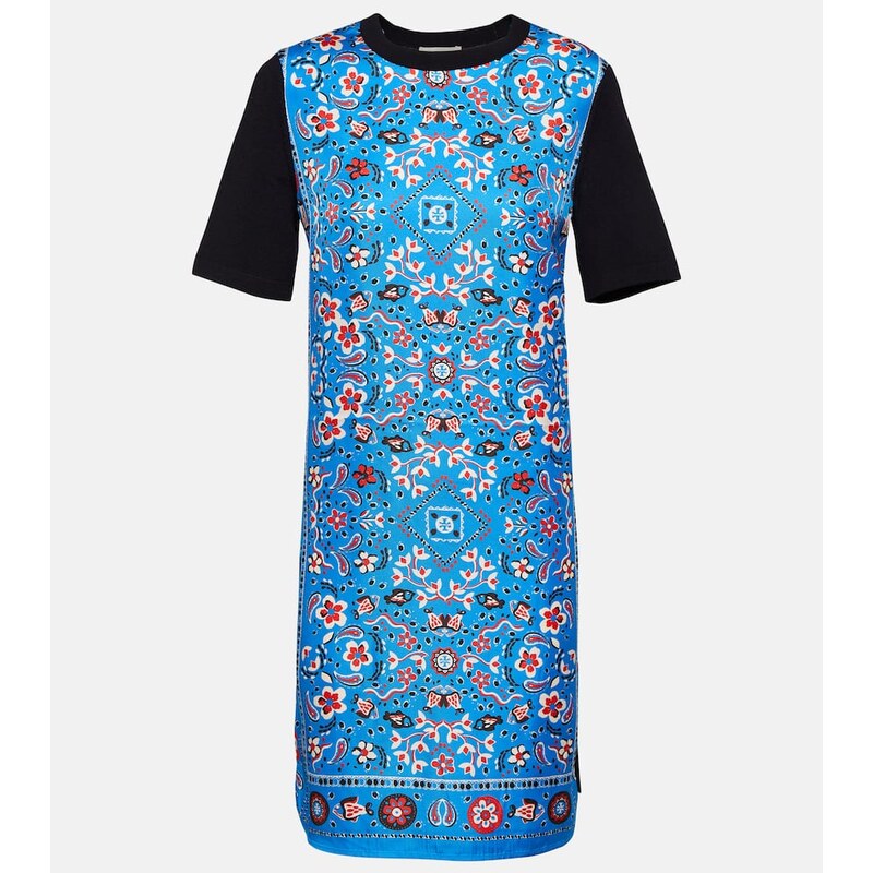 Tory Burch Silk and wool minidress
