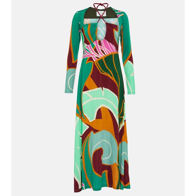 Johanna Ortiz Printed maxi dress