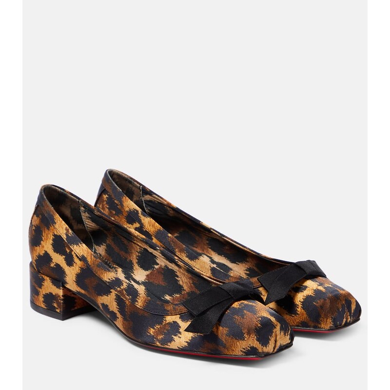 Christian Louboutin Mamaflirt leopard-print pumps