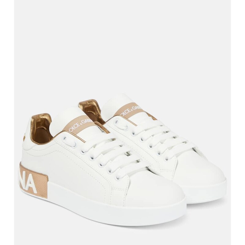 Dolce&Gabbana Portofino leather sneakers