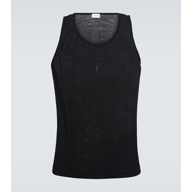 Saint Laurent Cassandra wool tank top