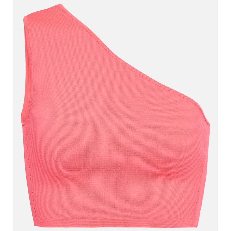 Victoria Beckham VB Body one-shoulder cropped top