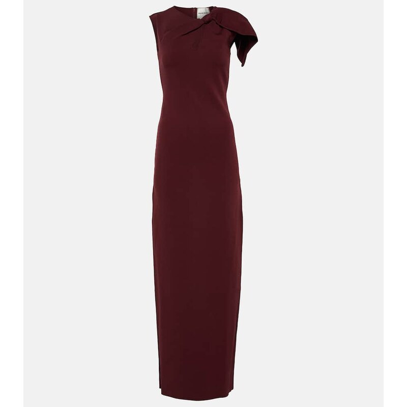 Roland Mouret Asymmetric cutout maxi dress