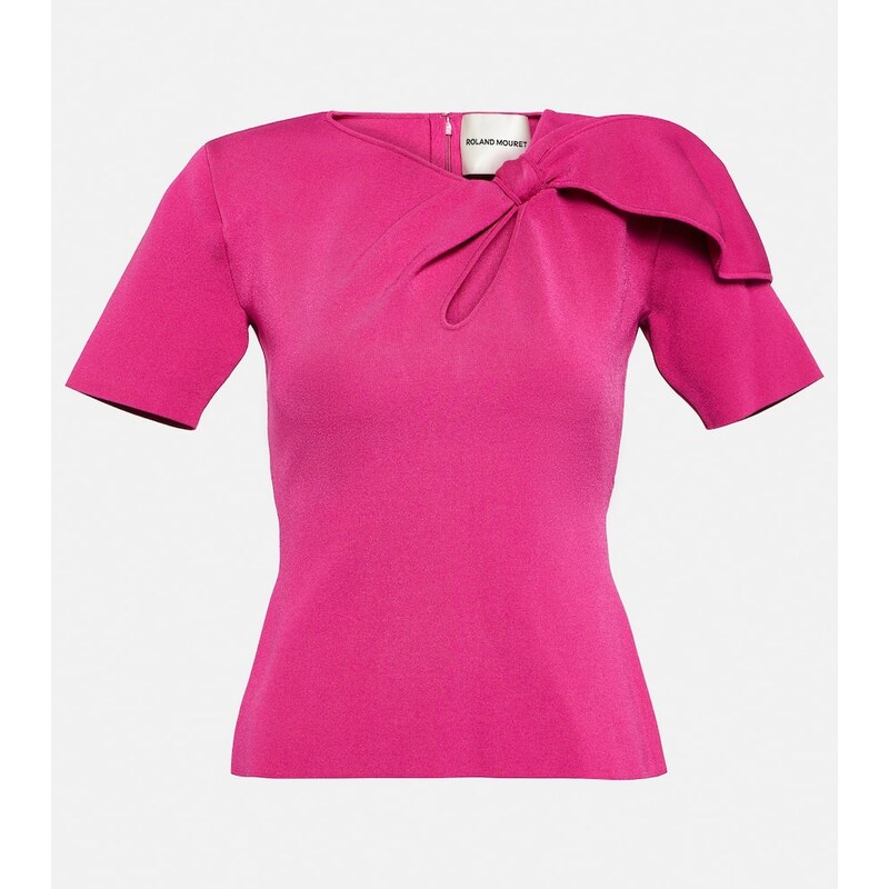 Roland Mouret Asymmetric cutout top