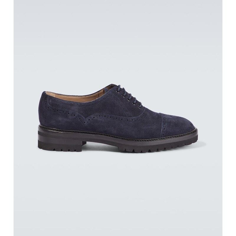 Manolo Blahnik Norton suede brogues
